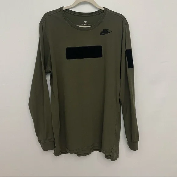 Nike Velcro Sportswear Long sleeve T Shirt - Picture 3 of 10